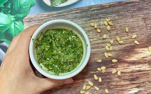 רוטב פסטו ביתי