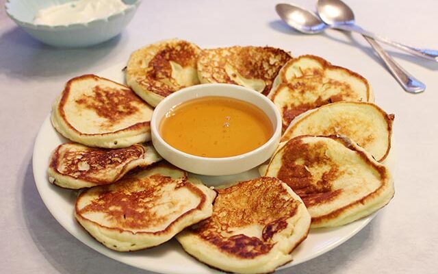 לביבות גבינה מתוקות