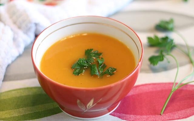 מרק כתום דיאטטי