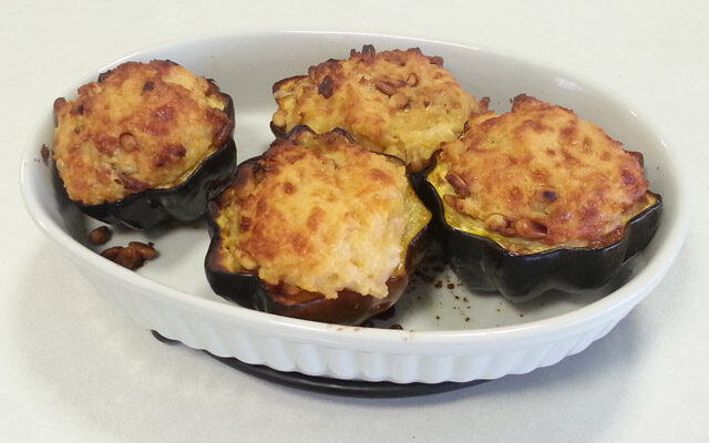 דלעת ערמונים במילוי גבינות