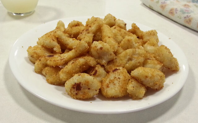 ניוקי עם פירורי לחם / פלושקי