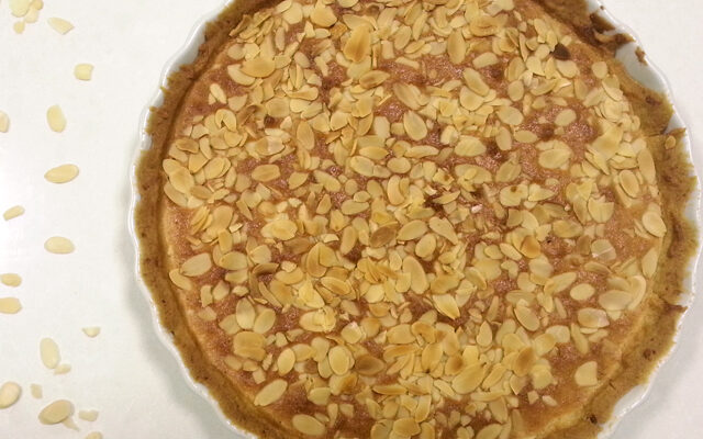 טארט קרם שקדים