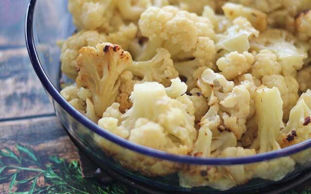 כרובית אפויה בתנור