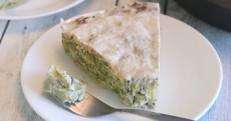 פשטידת ברוקולי וגבינה