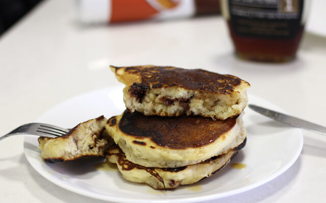 פנקייק במילוי שוקולד