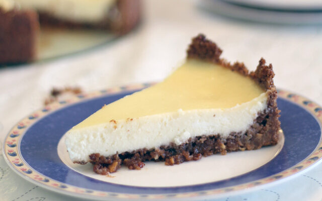 פאי גבינה עם קלתית אגוזים