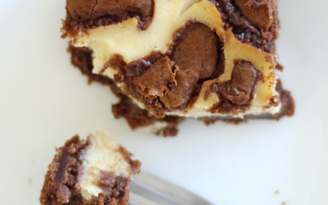 בראוניז שוקולד גבינה