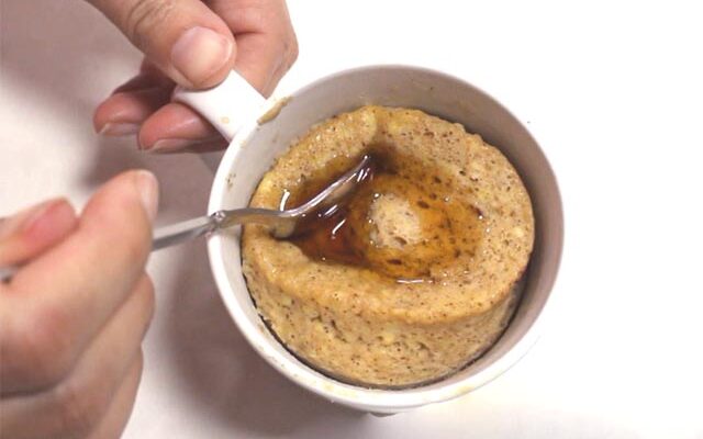 עוגת בננות בכוס