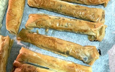 אצבעות פילו במילוי שוקולד