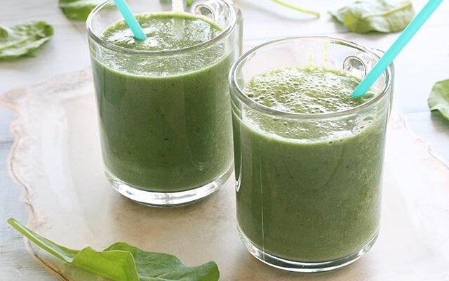 שייק ספירולינה ירוק