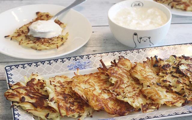 לביבות תפוחי אדמה