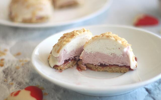 כיפות מוס גבינה ופטל