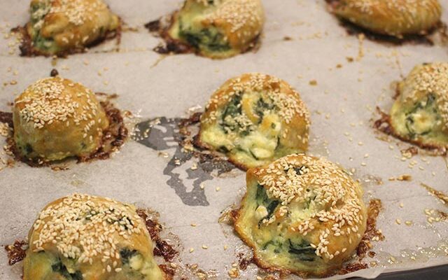 בורקס תרד וגבינות (עם גרסה ללא גלוטן)