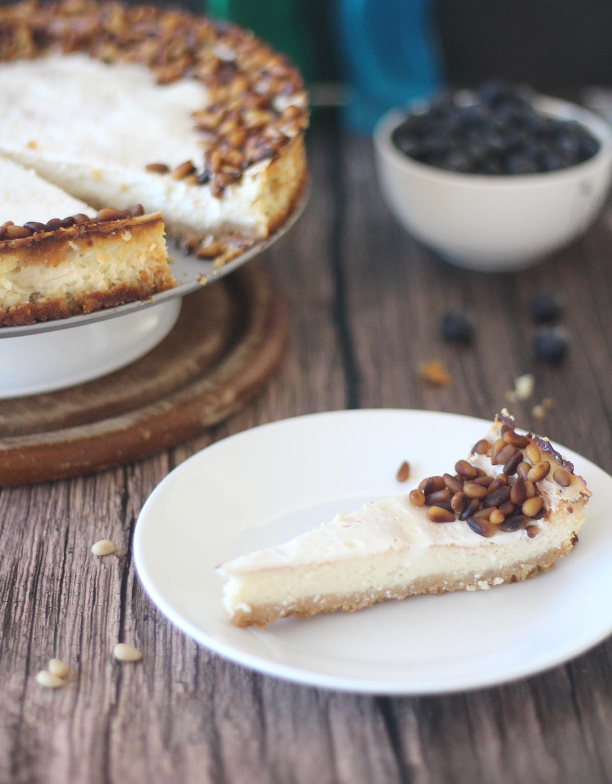 טארט ריקוטה וצנוברים טארט ריקוטה וצנוברים